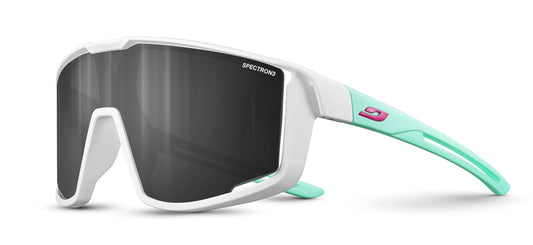 Julbo Fury S Vit/Mintgrön – barnglasögon