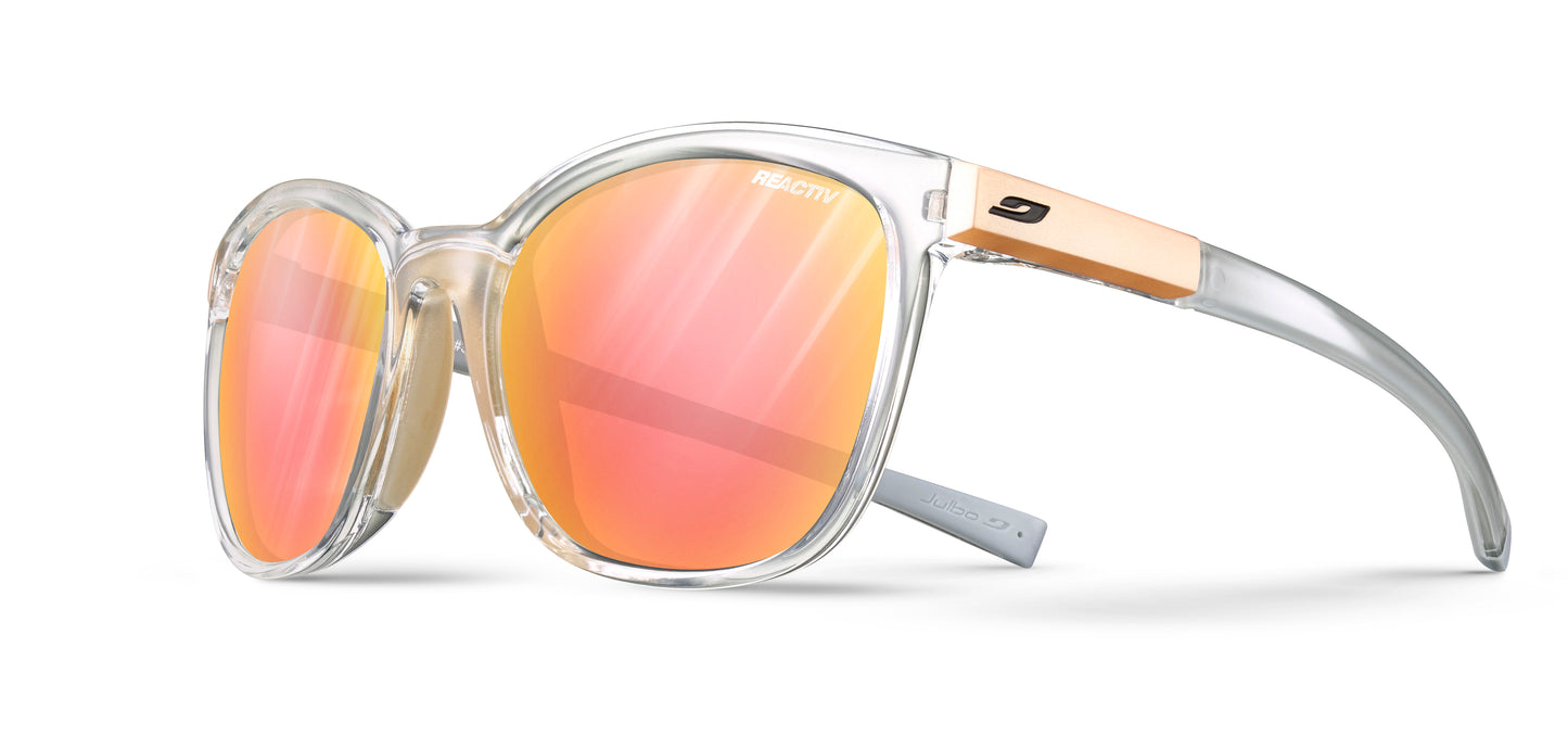 Julbo Spark Transparent/Grey – REACTIV – Sunglasses
